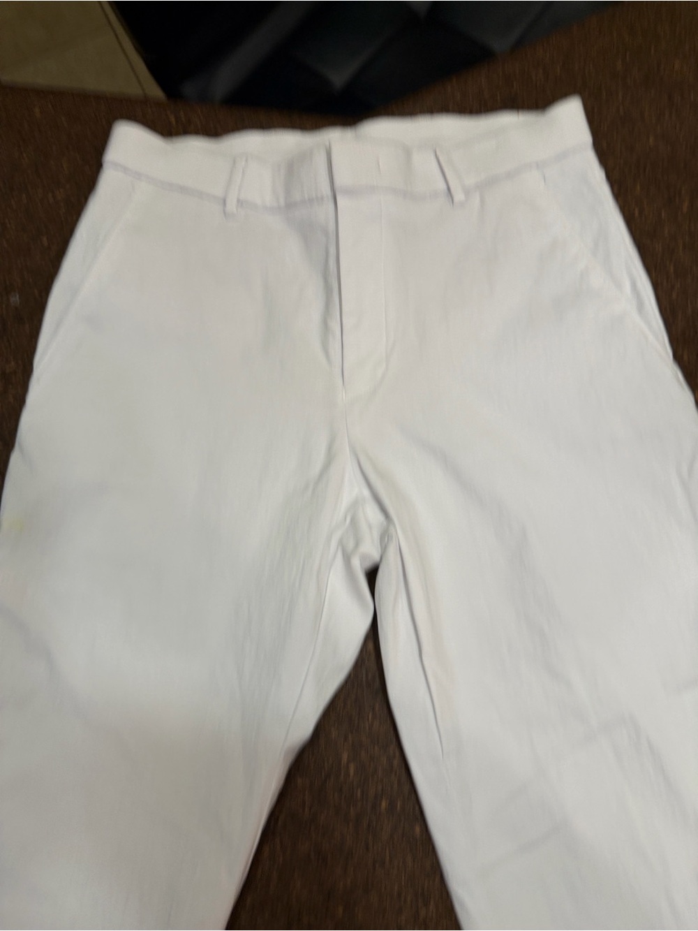 Tommy Hilfiger White Men's stretch cotton Chinos